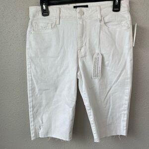 NWT Sanctuary Malibu White Denim Shorts Size 28